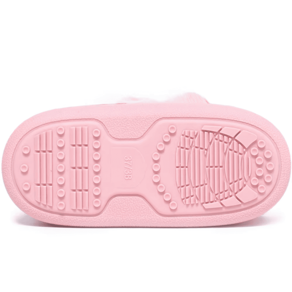 Bota Feminina para Neve Antiderrapante com Pelúcia Forglows