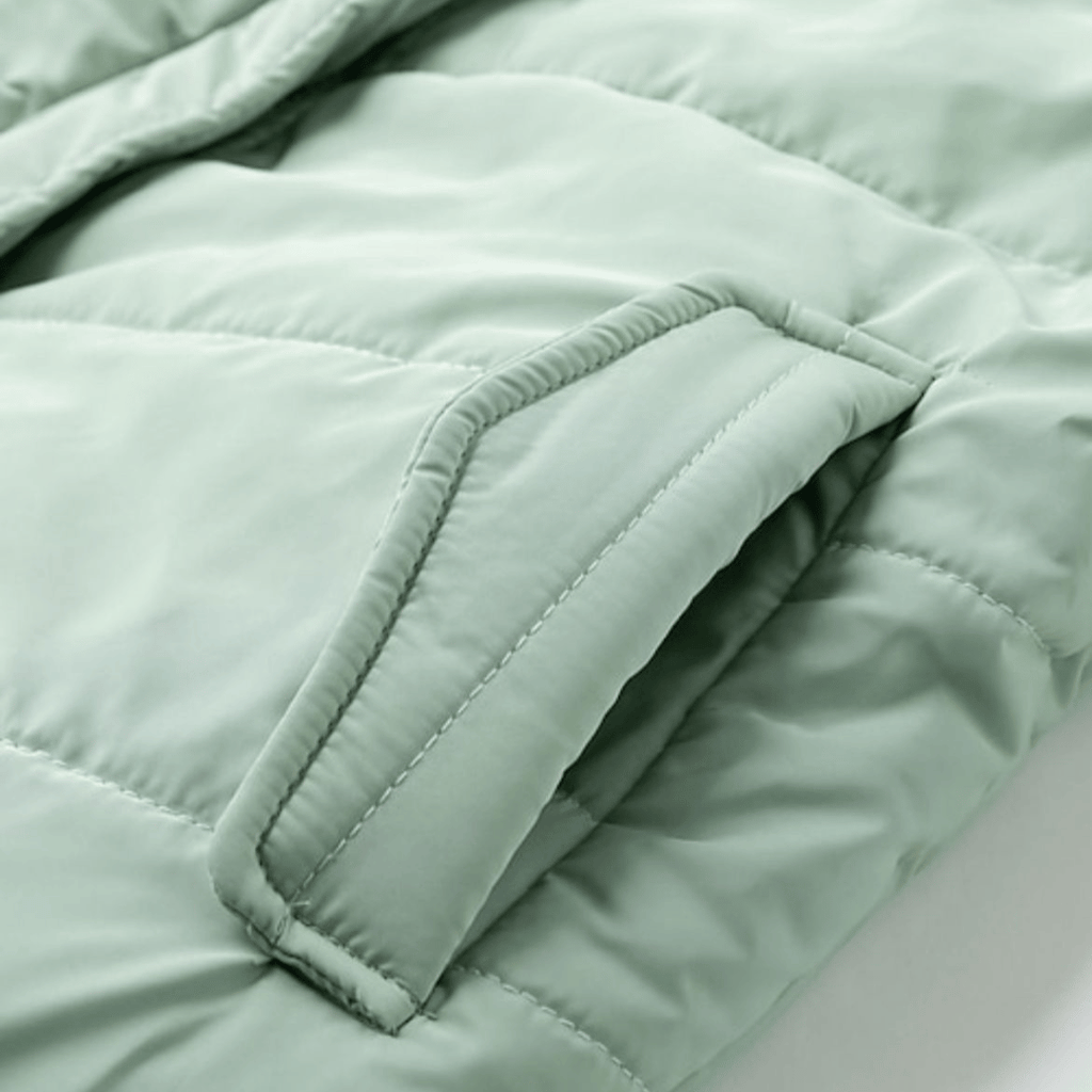 Parka Feminina Grossa com Pelúcia e Capuz Forglows