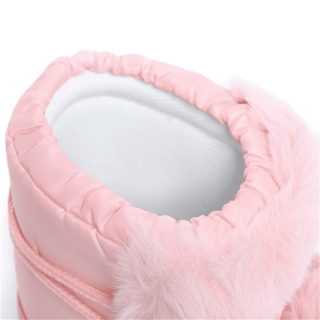 Bota Feminina para Neve Antiderrapante com Pelúcia Forglows
