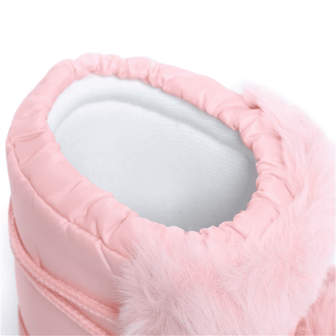 Bota Feminina para Neve Antiderrapante com Pelúcia Forglows