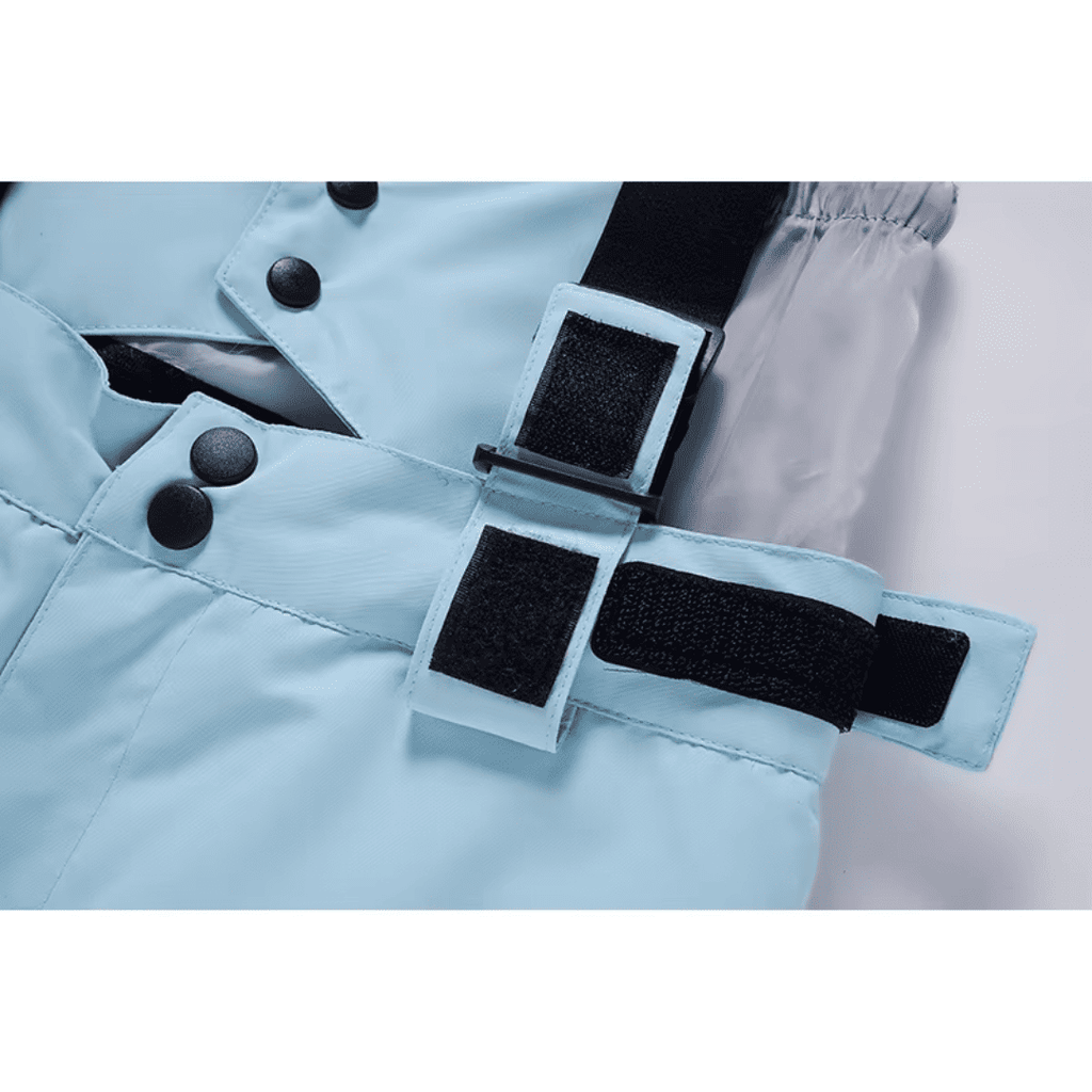 Conjunto de Casaco e Calça com Suspensório Masculino para Neve Forglows