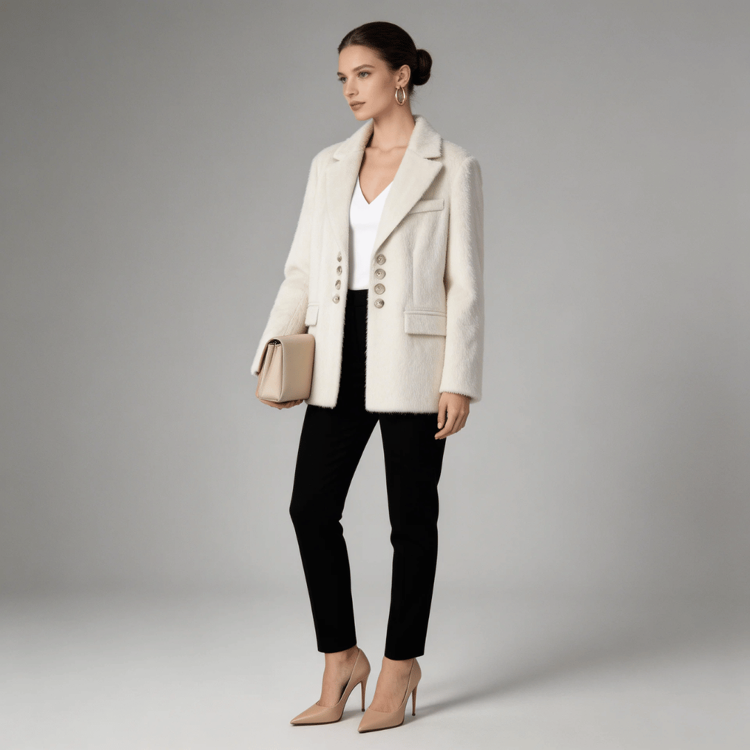 Blazer Feminino de Lã Yngrid Forglows
