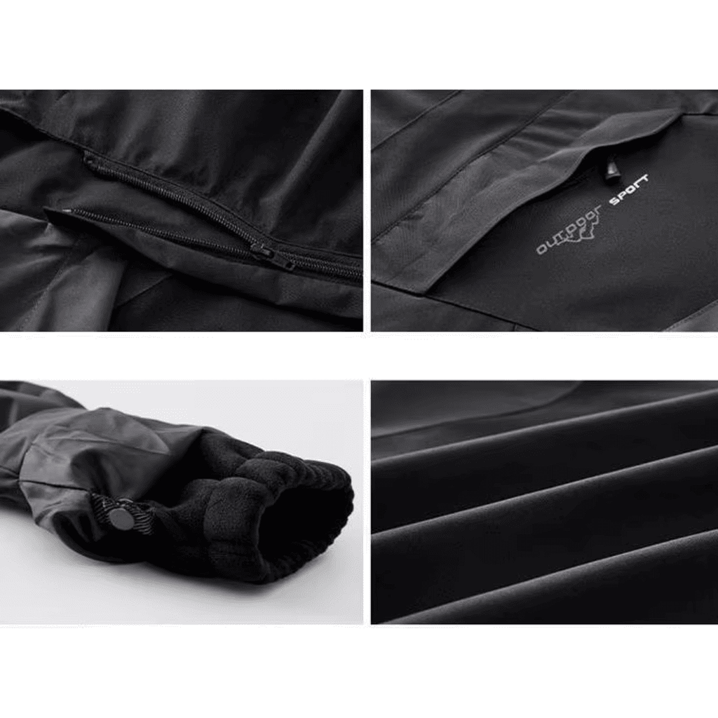Jaqueta 3 em 1  Impermeável Masculina Forglows