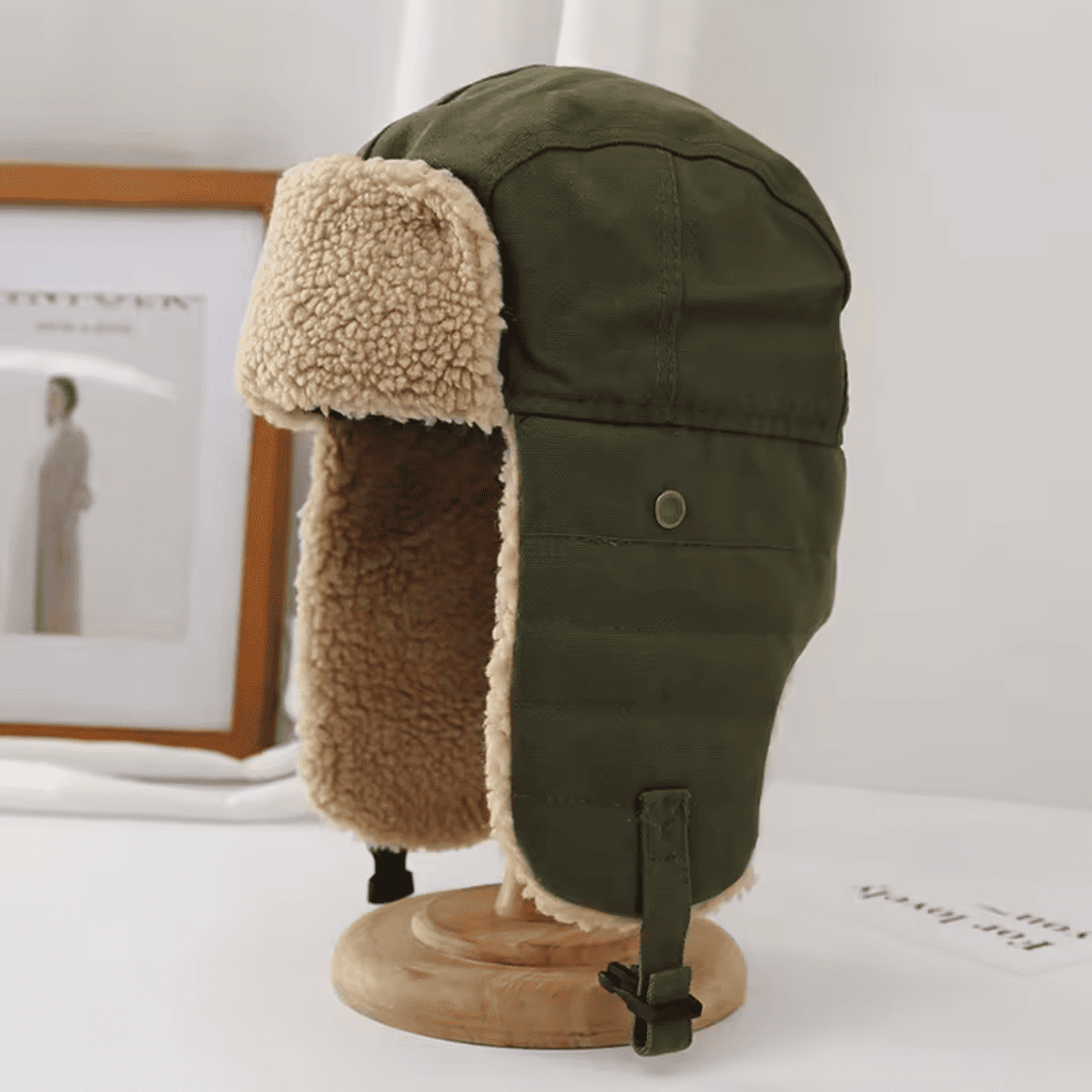 Touca Masculina Forrada Aviador Forglows