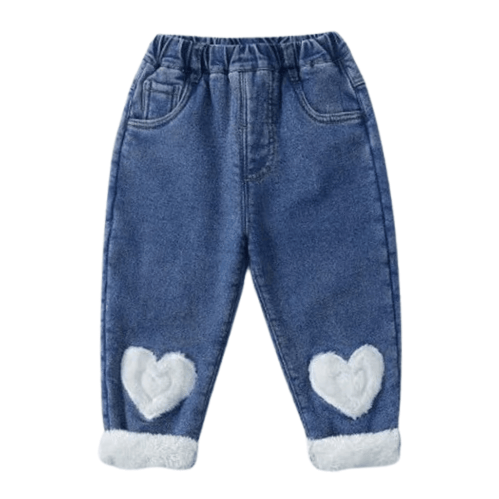 Calça Infantil Jeans e Peluciada Forglows