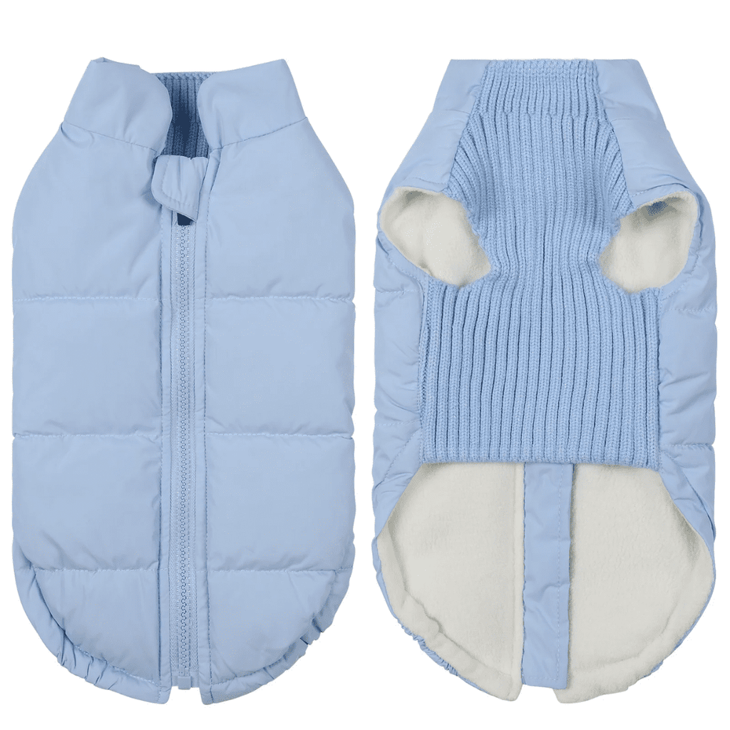 Casaco Puffer Impermeável para Pet Forglows