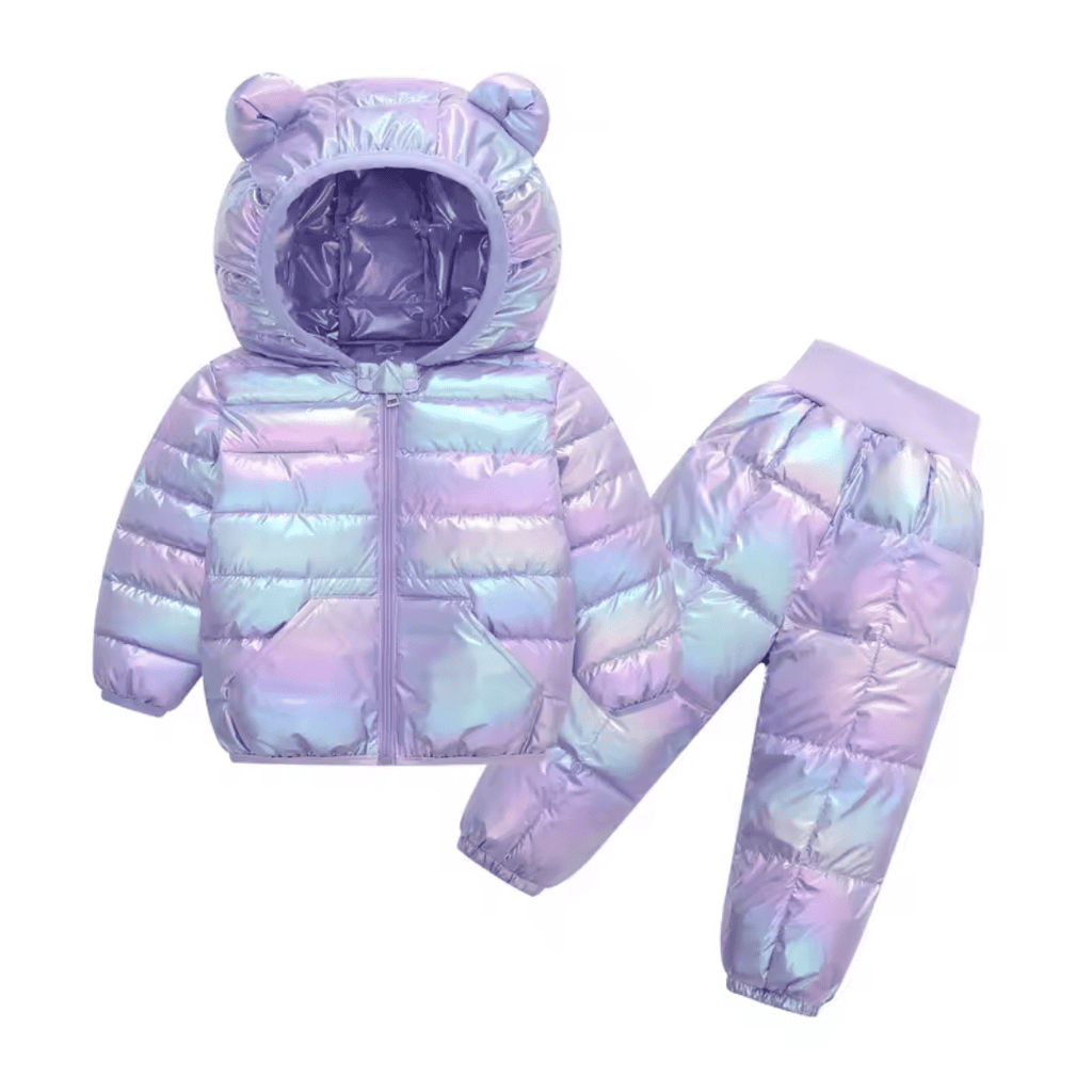 Conjunto Infantil Puffer Térmico Forglows