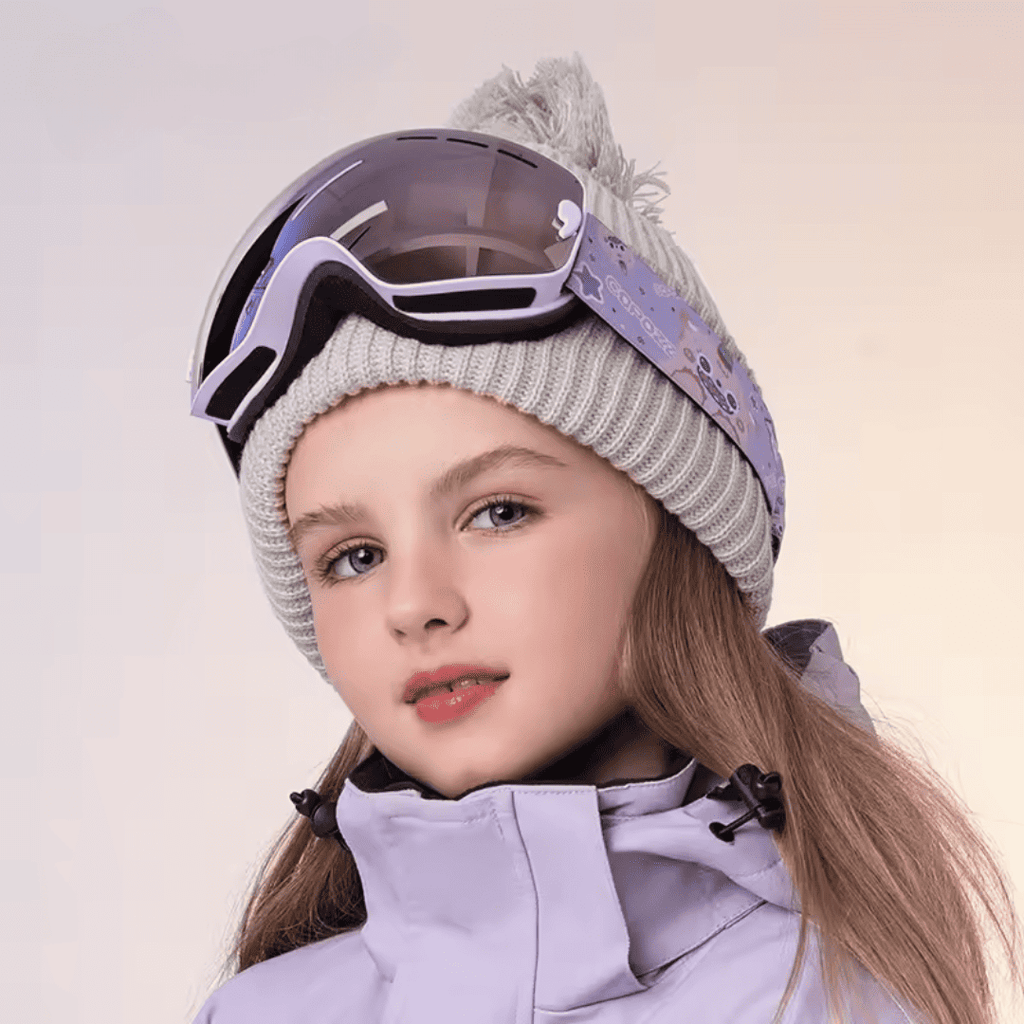 Óculos de Ski Antiembaçamento UV400 Infantil Forglows