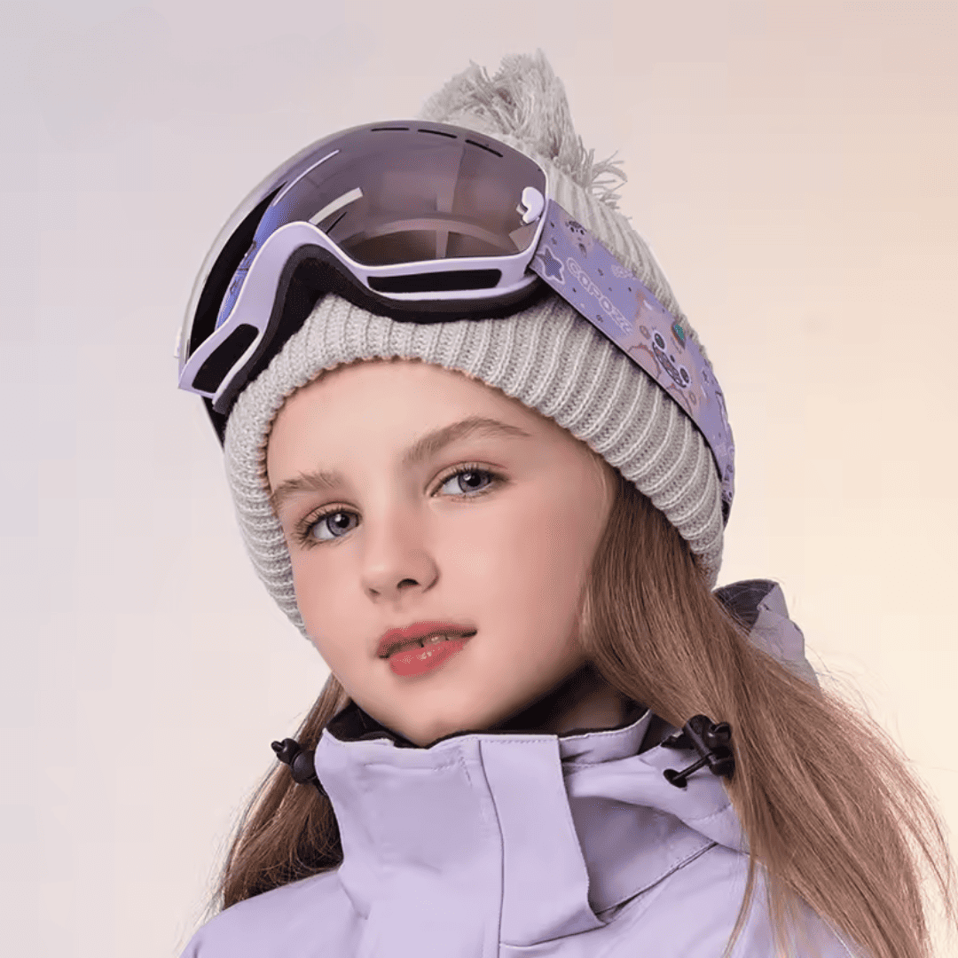 Óculos de Ski Antiembaçamento UV400 Infantil Forglows