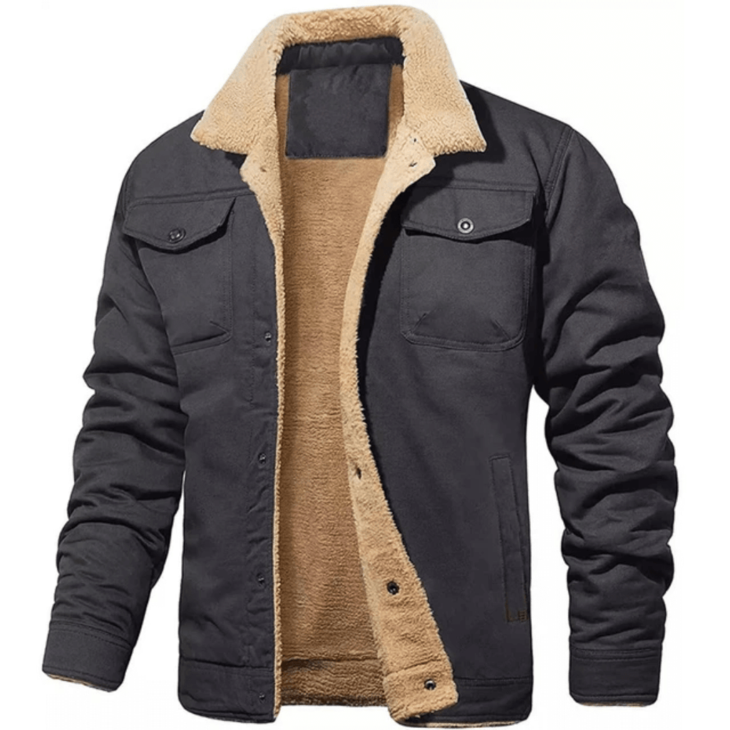 Jaqueta Masculina Peluciada Bolsos Forglows