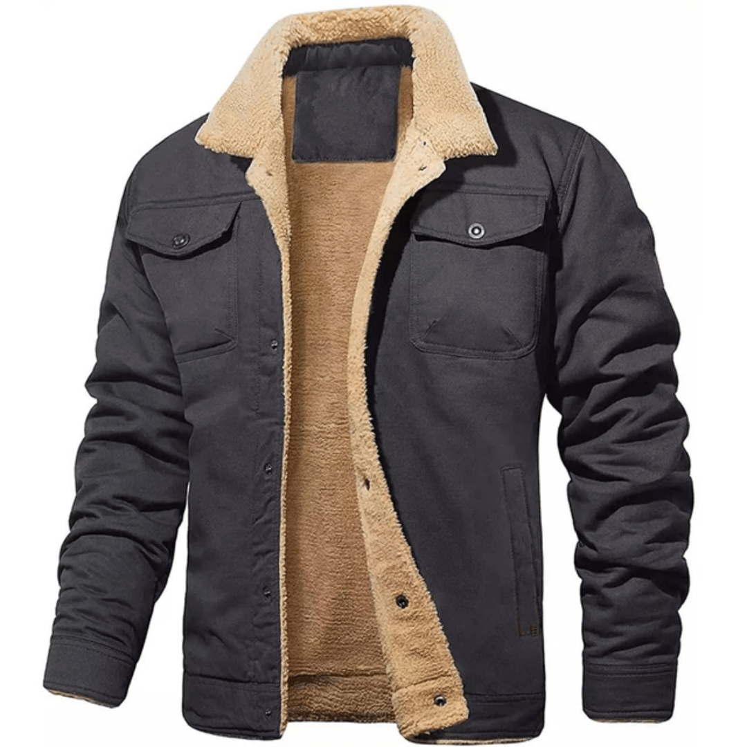 Jaqueta Masculina Peluciada Bolsos Forglows