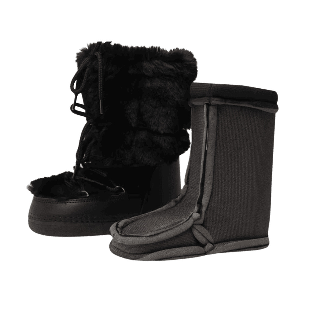 Bota Feminina para Neve Antiderrapante com Pelúcia Forglows