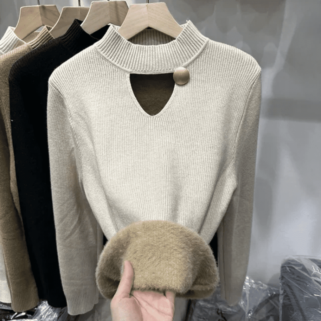 Suéter Feminino Peluciado Delicate Forglows