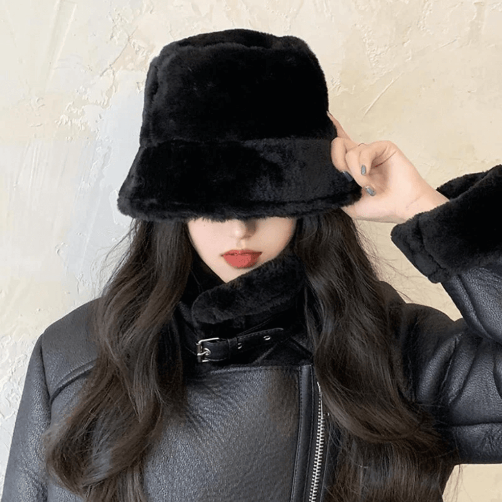 Chapéu Bucket Feminino Peluciado Forglows