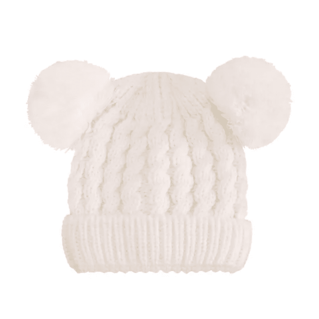 Touca Infantil com PomPom Forglows