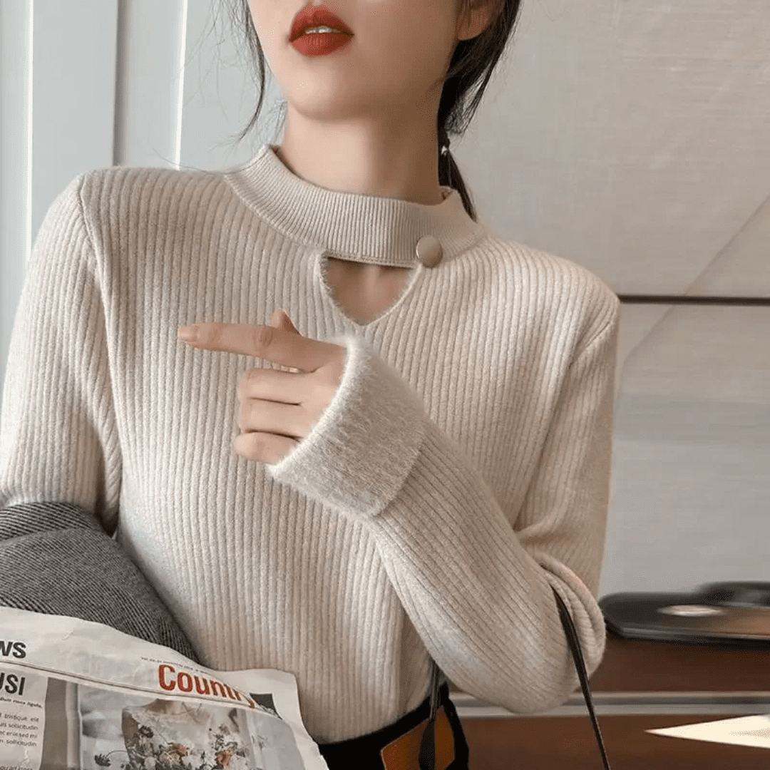Suéter Feminino Peluciado Delicate Forglows
