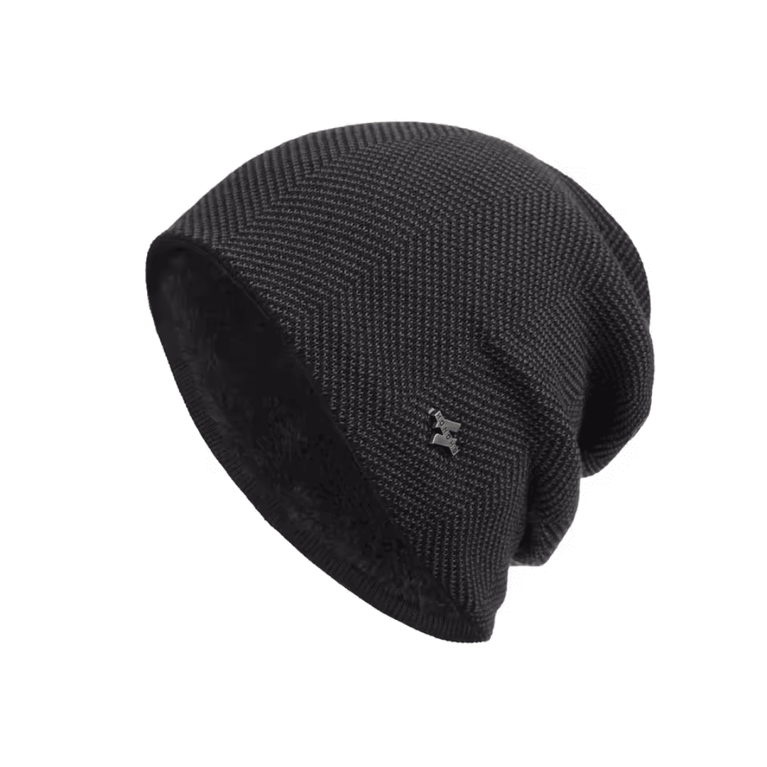 Gorro Masculino Forrado com Pelúcia Casual Forglows