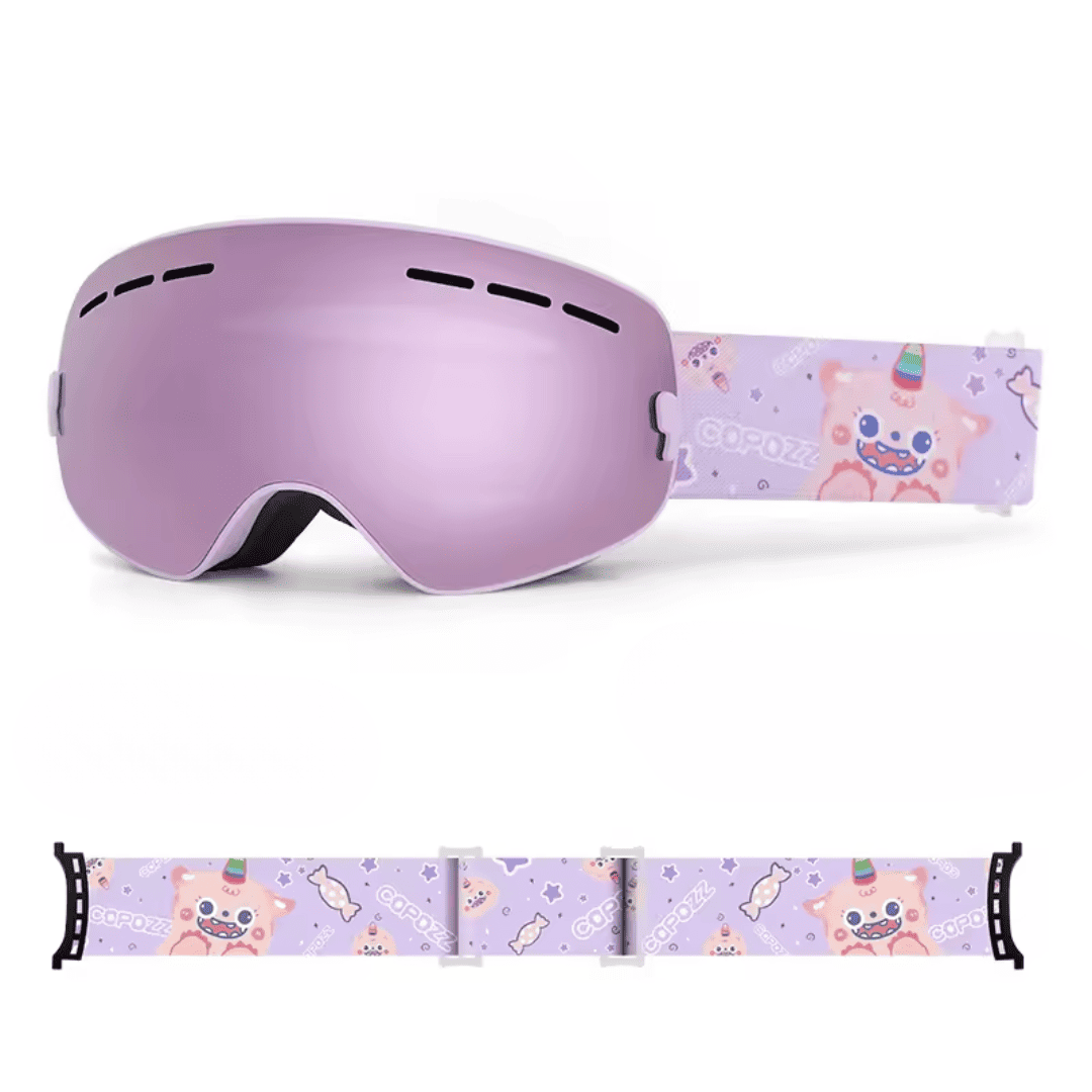 Óculos de Ski Antiembaçamento UV400 Infantil Forglows