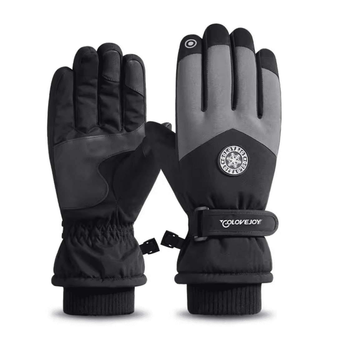Luva Masculina para Neve Impermeável e Touchscreen Forglows