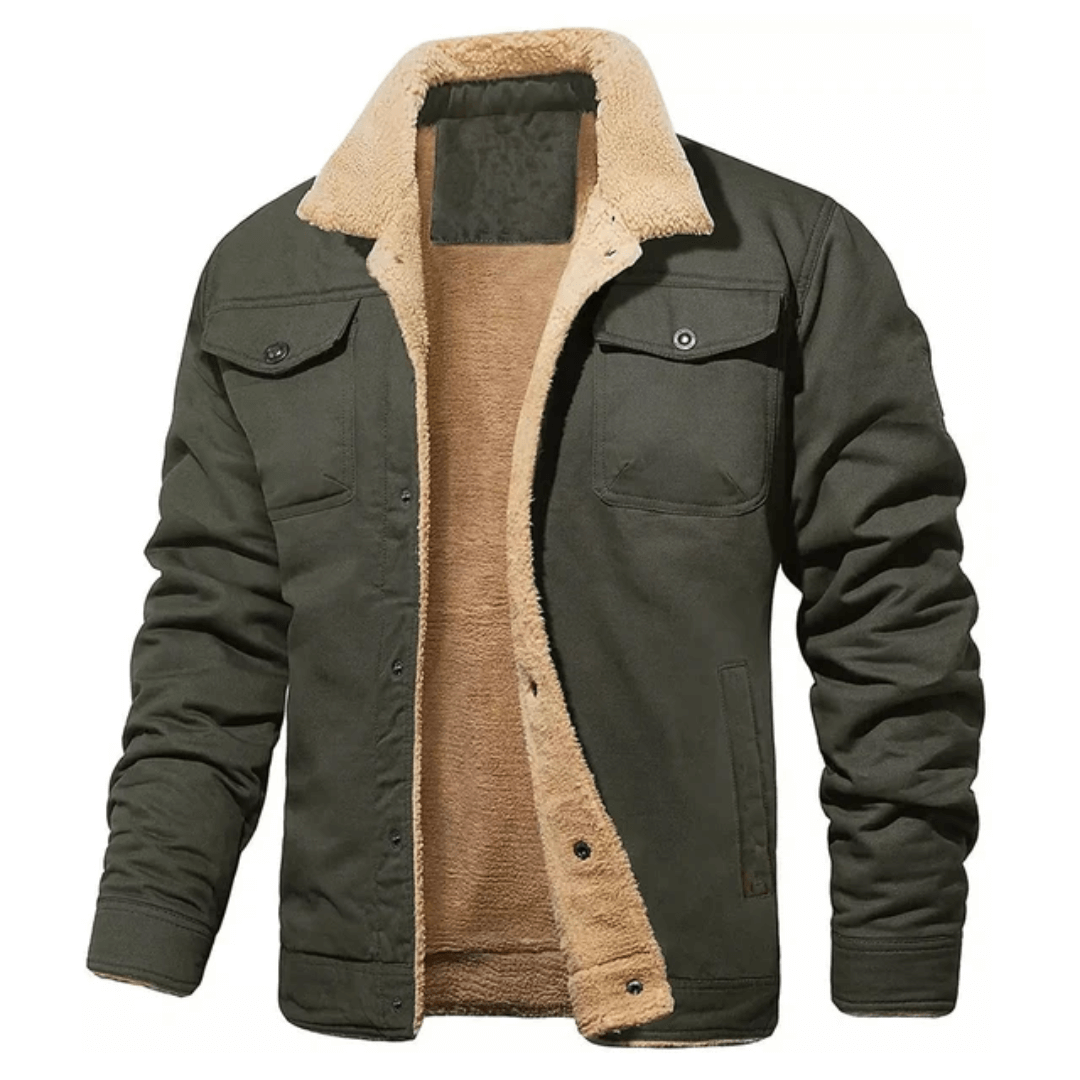 Jaqueta Masculina Peluciada Bolsos Forglows