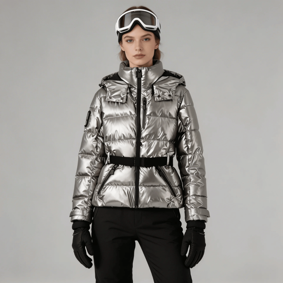Jaqueta Feminina Impermeável para Neve Forglows