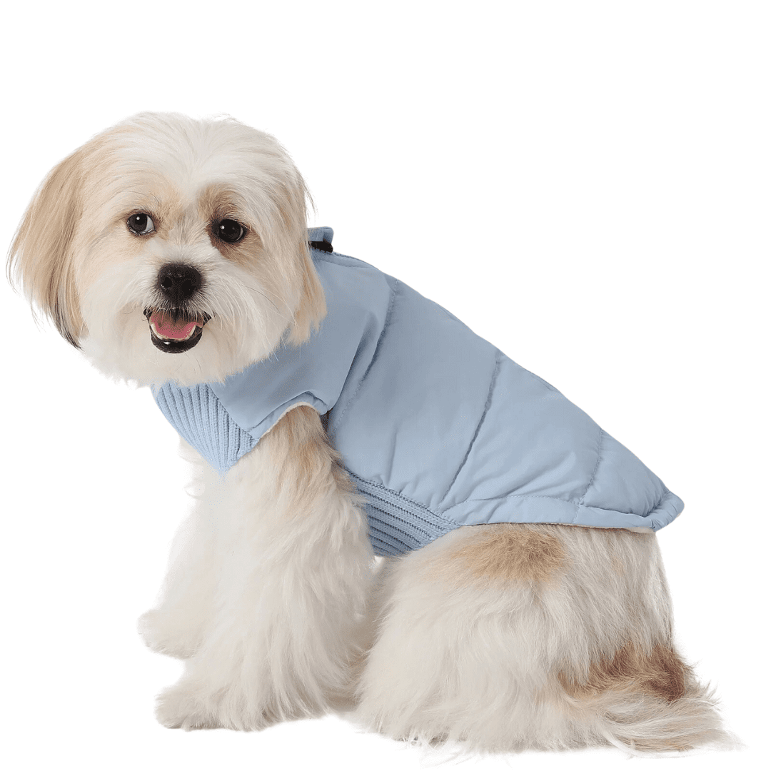 Casaco Puffer Impermeável para Pet Forglows