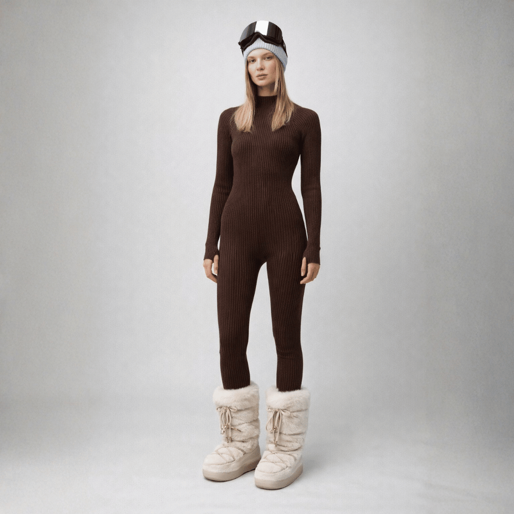 Bota Feminina para Neve Antiderrapante com Pelúcia Forglows