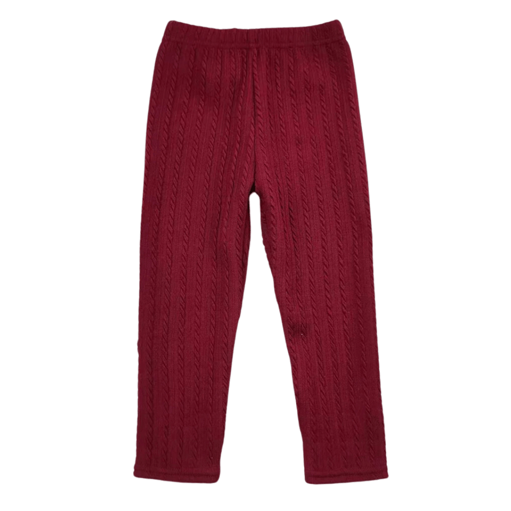 Calça Infantil com Pelúcia Jacquard Forglows