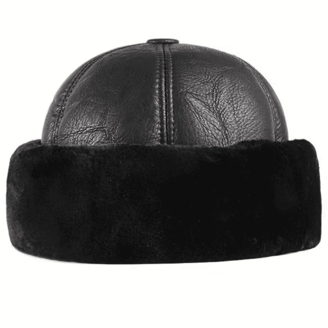 Touca Masculina de Couro Peluciado Forglows