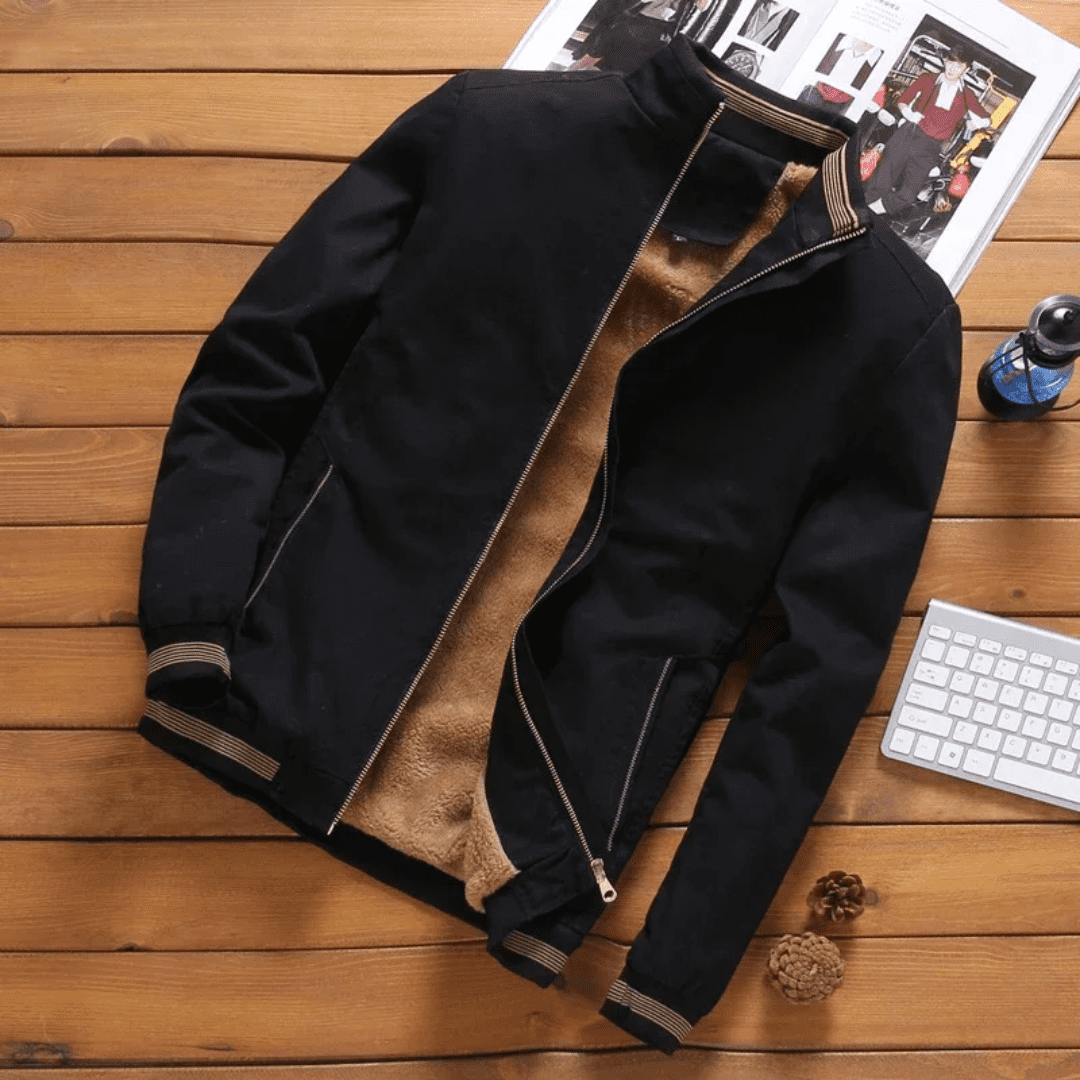 Jaqueta Masculina Bomber com Pelúcia Forglows