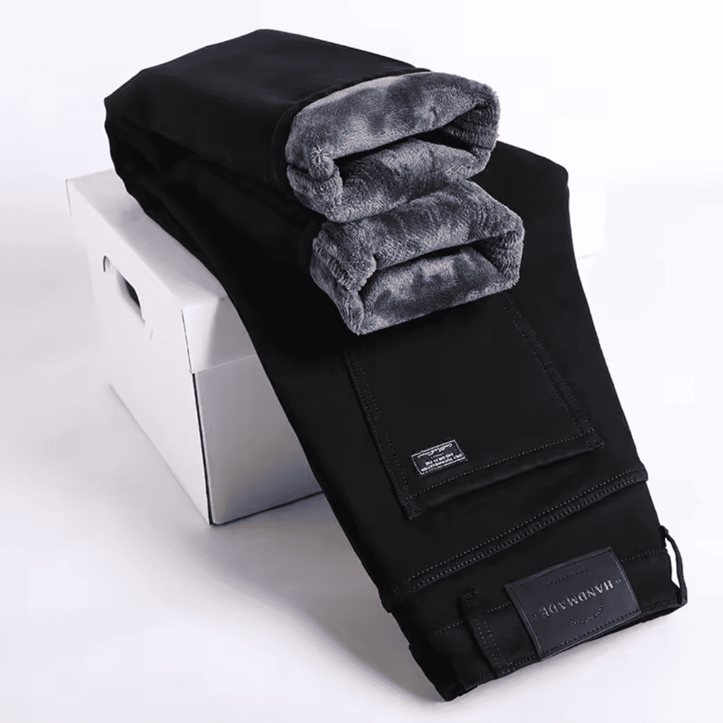 Calça Jeans Masculina Reta com Pelúcia Forglows