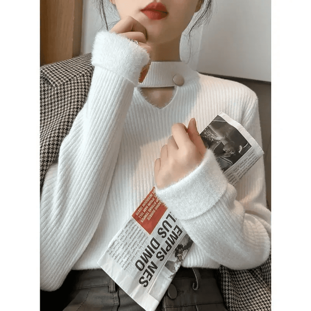 Suéter Feminino Peluciado Delicate Forglows