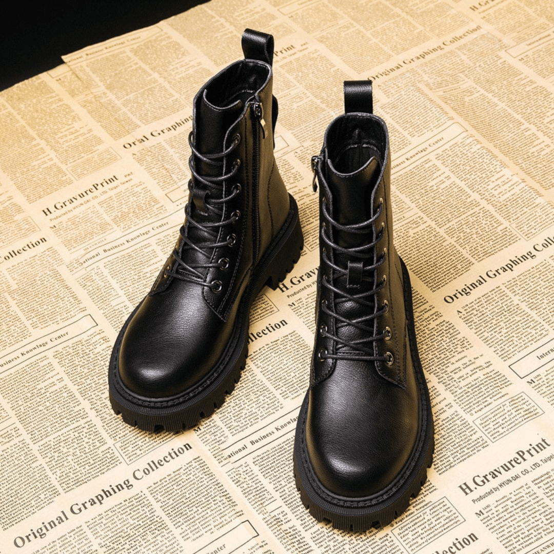 Bota Coturno Feminina Forrada Forglows