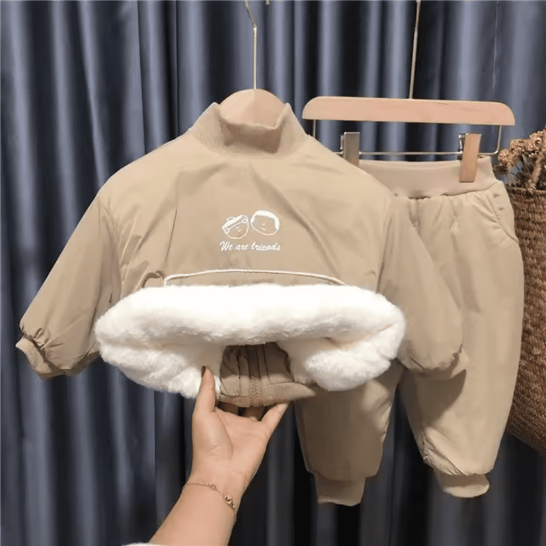 Conjunto de Agasalho Infantil Forrado Forglows