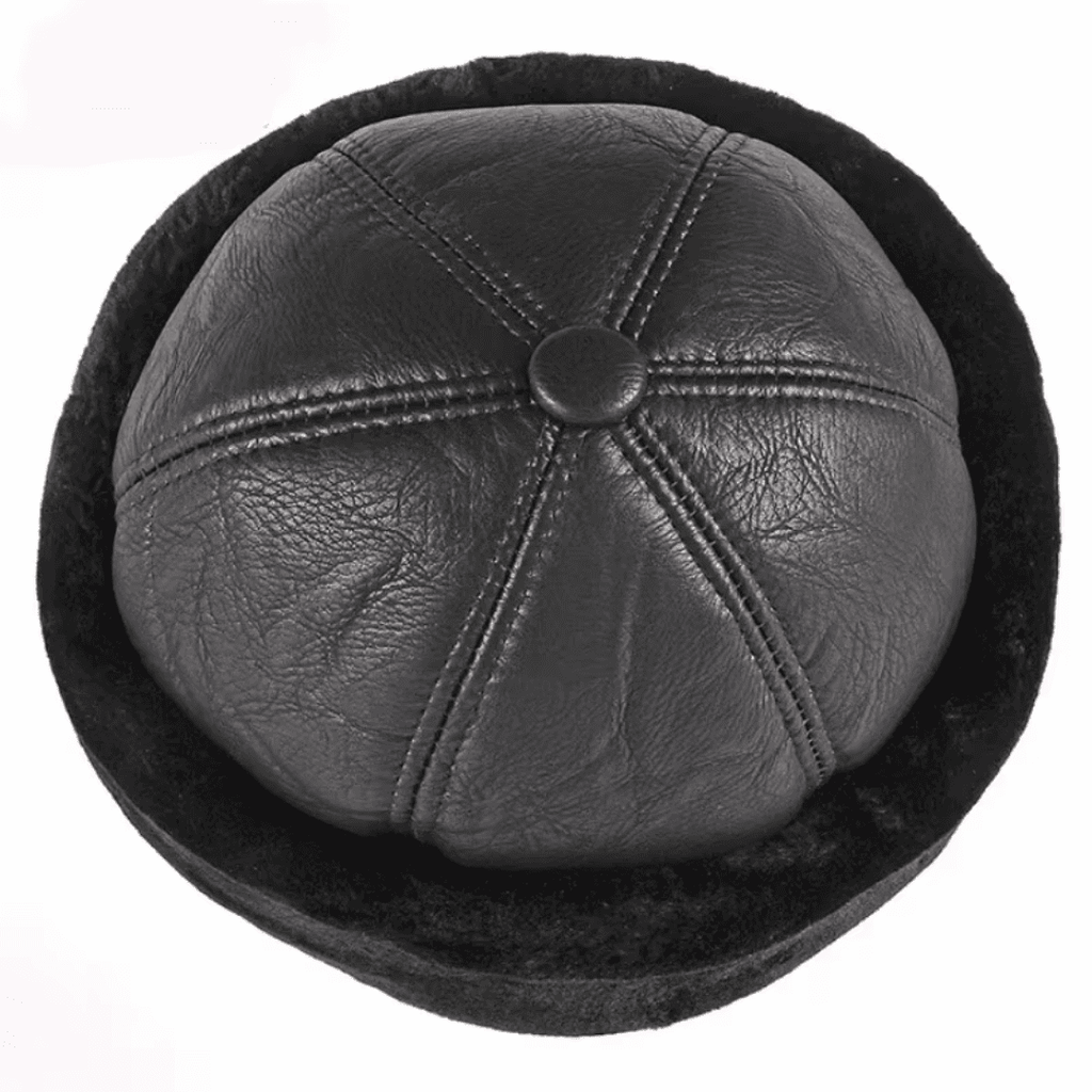 Touca Masculina de Couro Peluciado Forglows