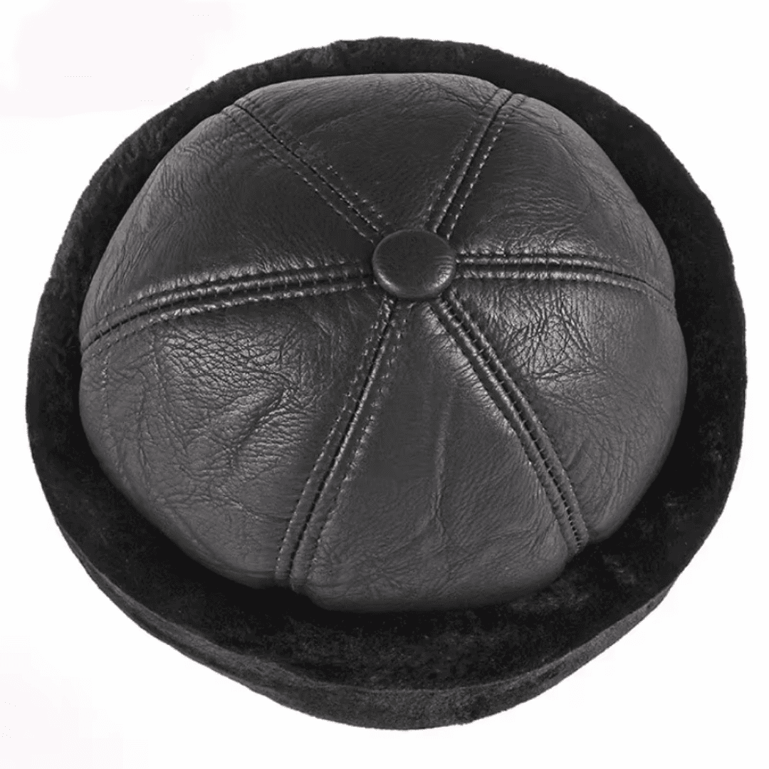 Touca Masculina de Couro Peluciado Forglows