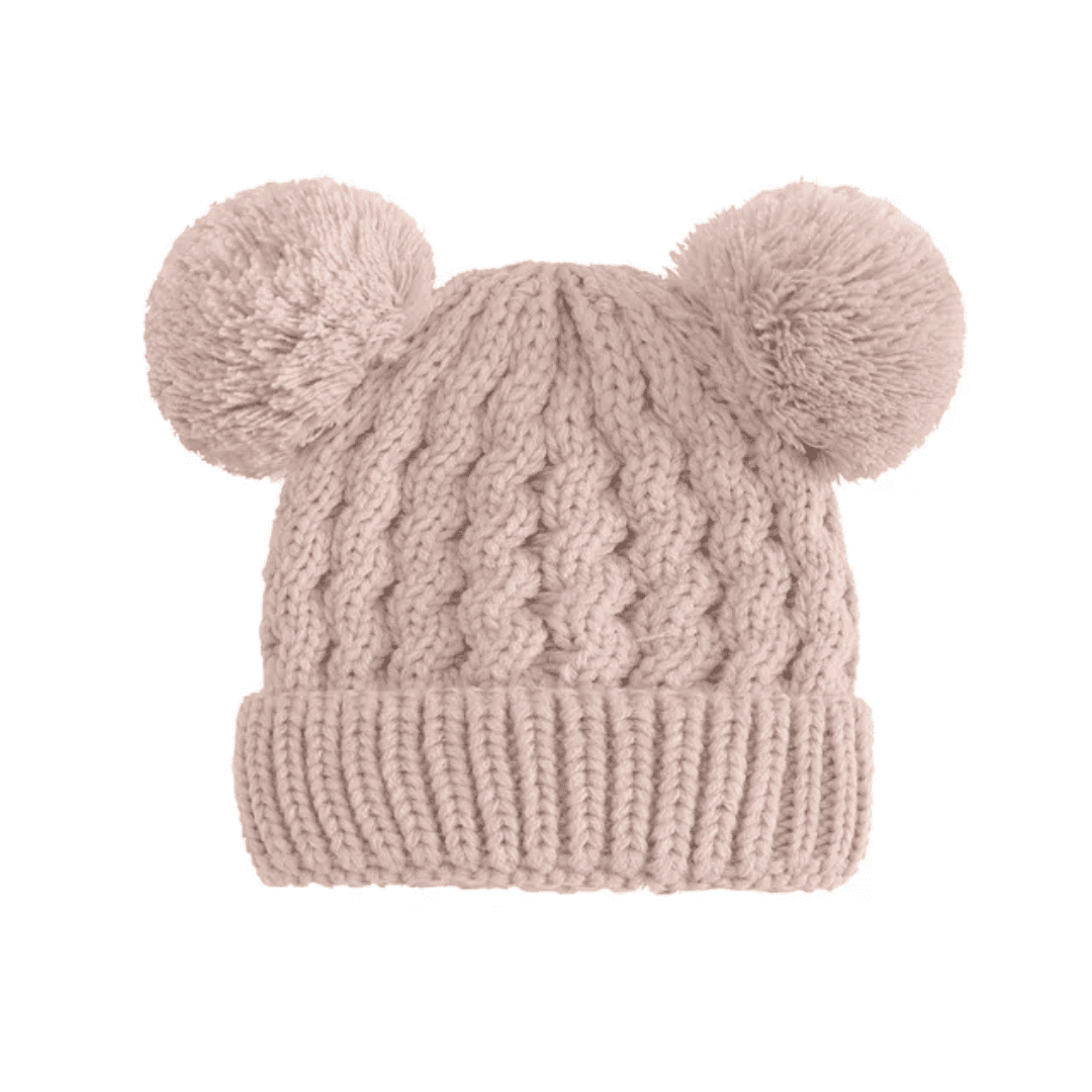 Touca Infantil com PomPom Forglows