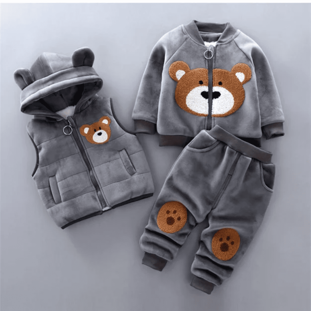 Conjunto de Inverno Infantil 3 Peças Forglows