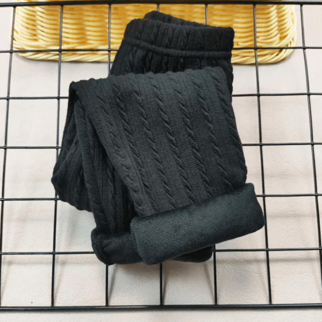 Calça Infantil com Pelúcia Jacquard Forglows