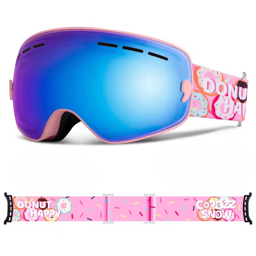 Óculos de Ski Antiembaçamento UV400 Infantil Forglows