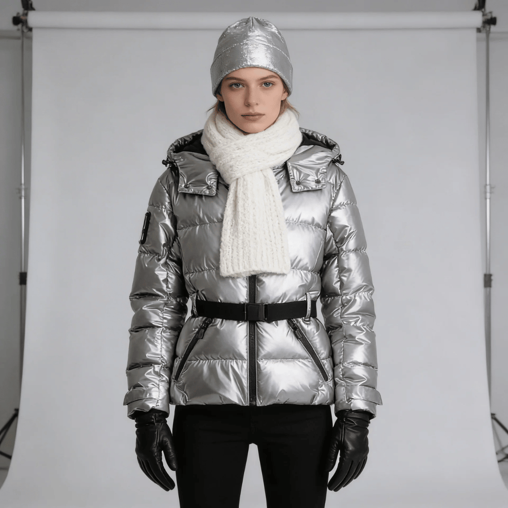 Jaqueta Feminina Impermeável para Neve Forglows