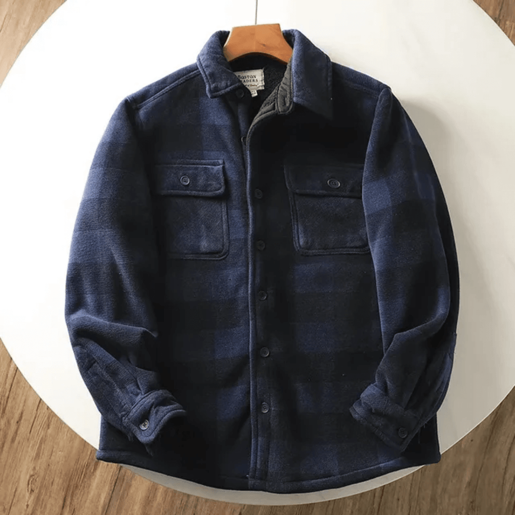 Camisa Masculina Xadrez Peluciada Forglows