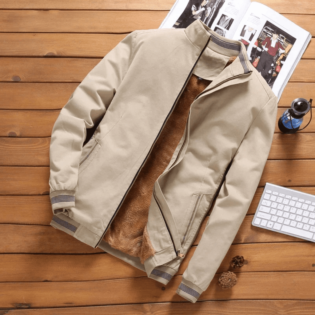 Jaqueta Masculina Bomber com Pelúcia Forglows