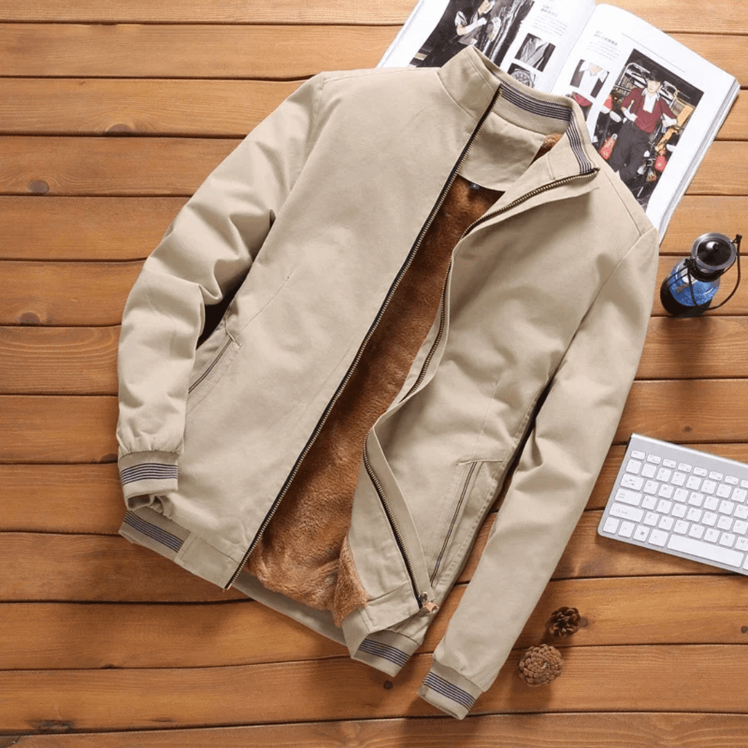 Jaqueta Masculina Bomber com Pelúcia Forglows