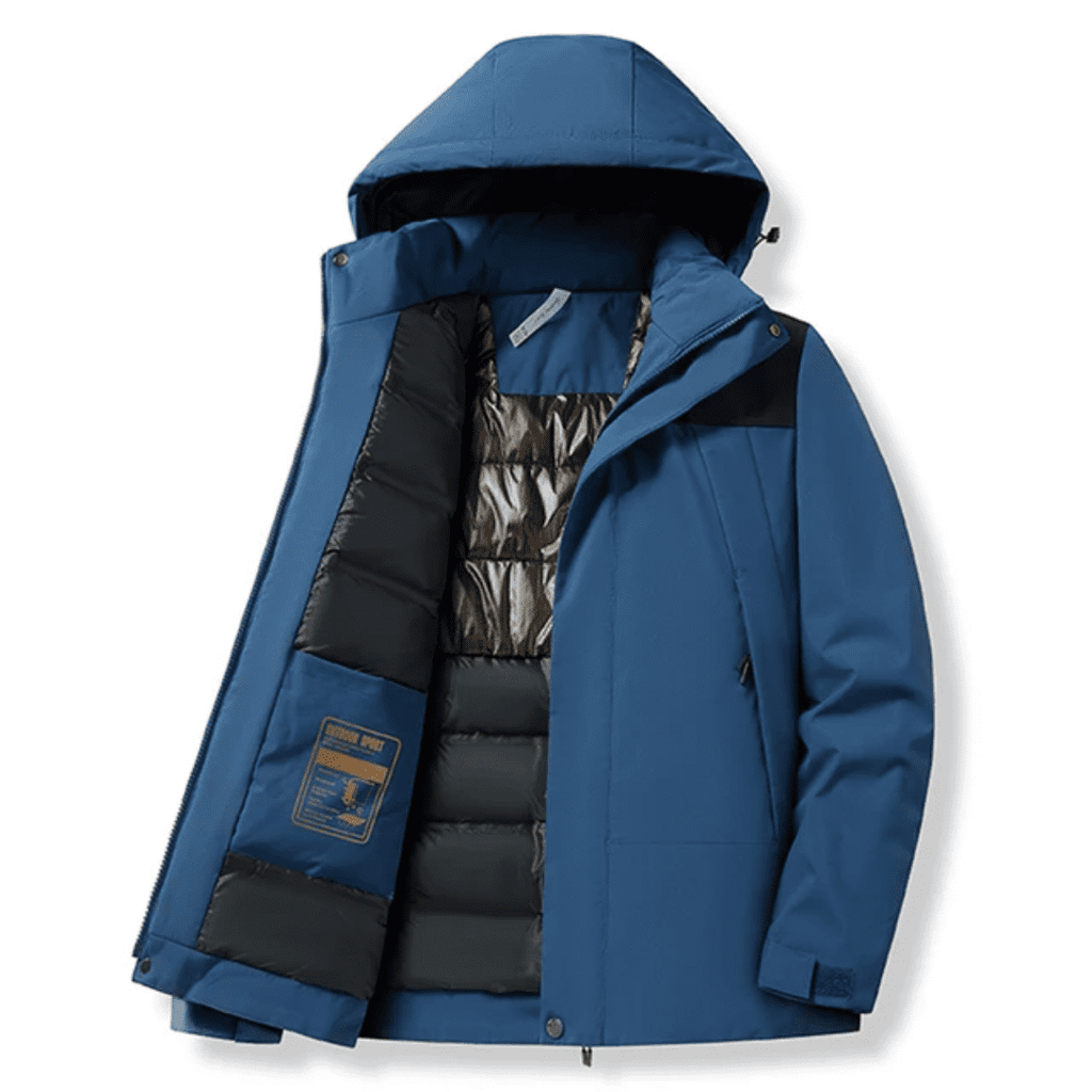 Jaqueta Masculina Puffer Impermeável Forglows