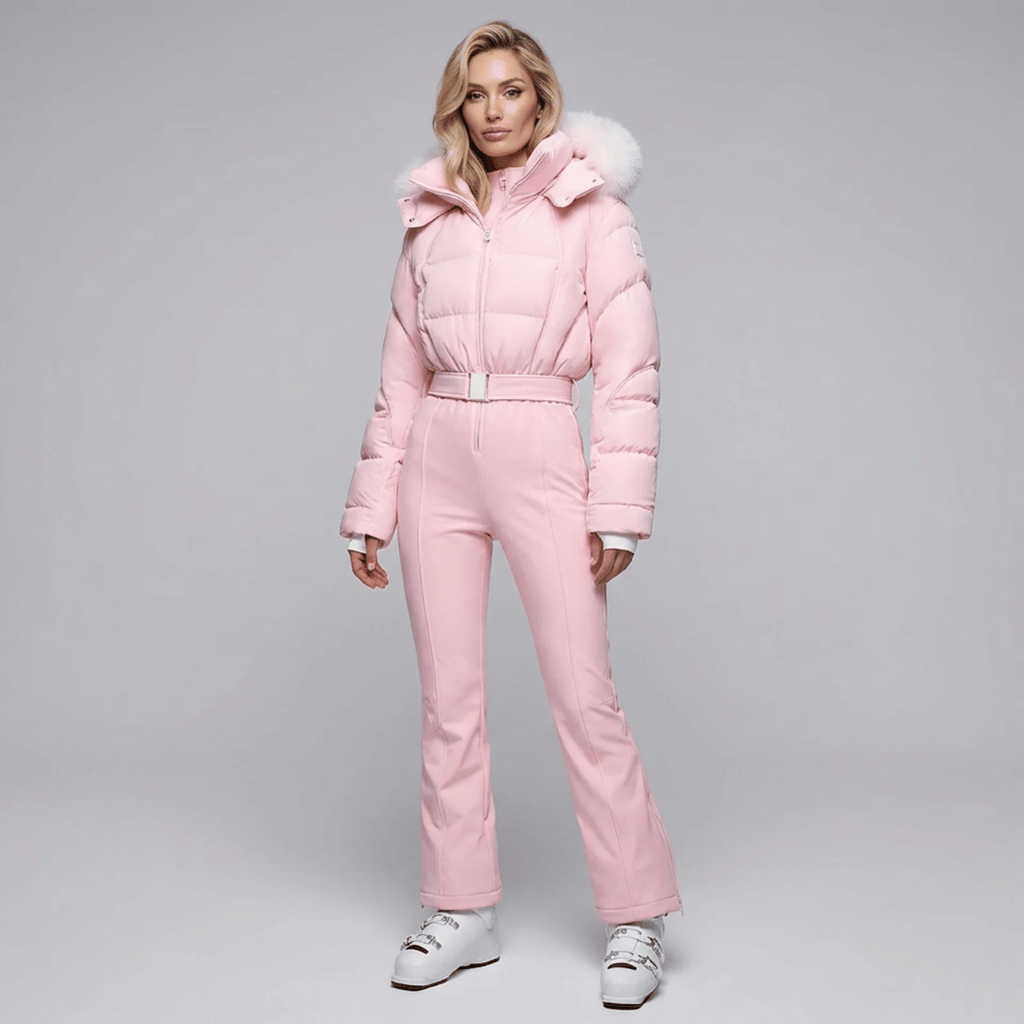 Macacão Feminino Impermeável para Neve Chamonix Forglows