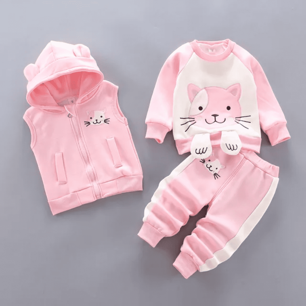 Conjunto de Inverno Infantil 3 Peças Forglows