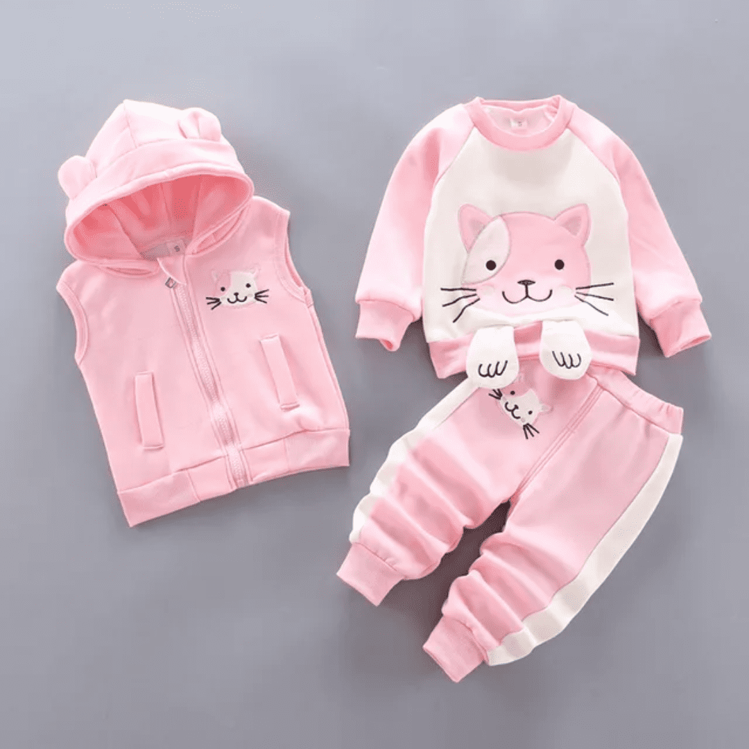 Conjunto de Inverno Infantil 3 Peças Forglows