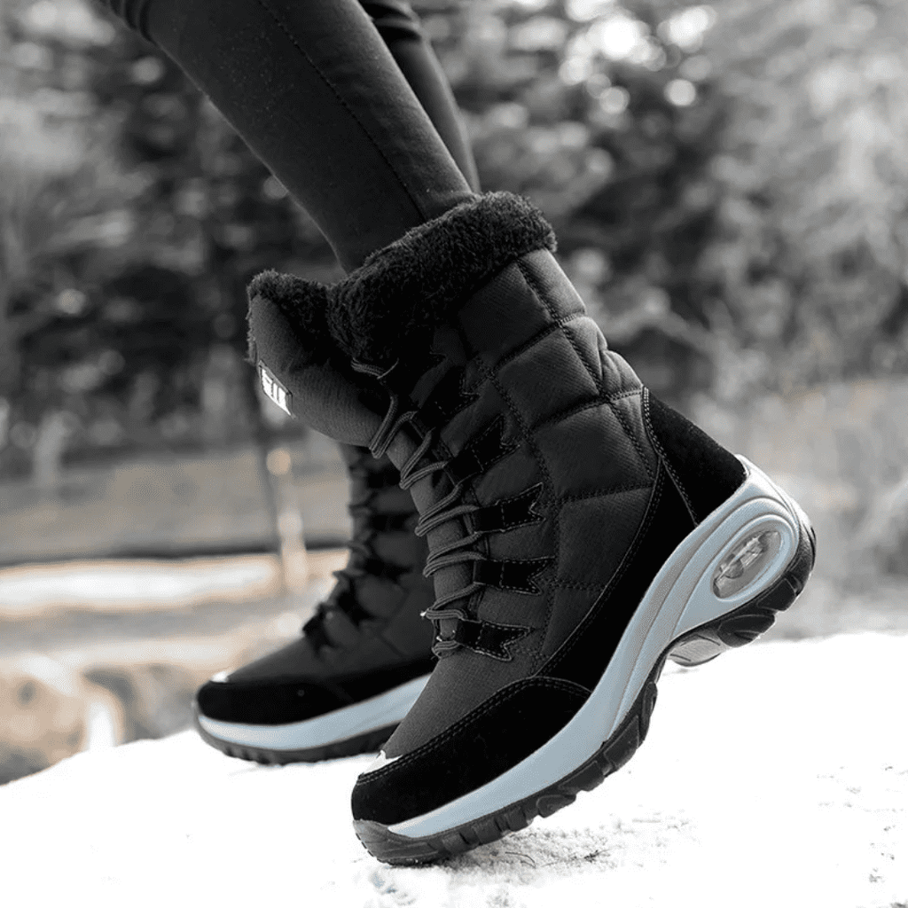 Bota de Neve Feminina com Pelúcia Forglows