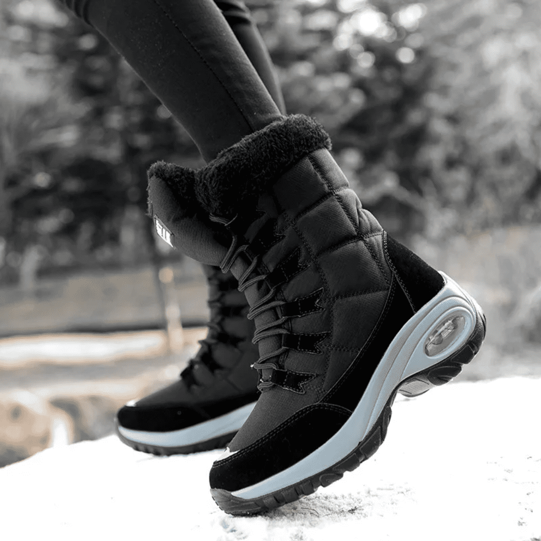 Bota de Neve Feminina com Pelúcia Forglows